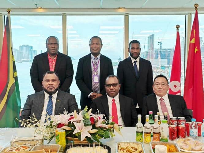 Regional presence in Hong Kong and East Asia|瓦努阿圖區域辦事處 Formal meeting with senior representatives in Hong Kong highlighting Vanuatu’s growing regional presence and engagement across East Asia — 東亞地區